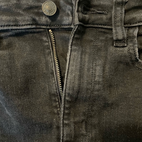American Eagle Outfitters Black Ripped Skinny Jeans - Picture 6 of 8